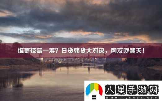 誰(shuí)更技高一籌日貨韓貨大對決友吵翻天！