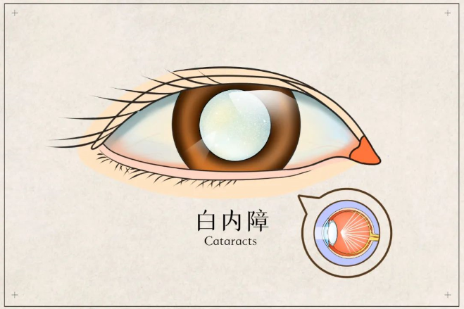 白內(nèi)障癥狀
